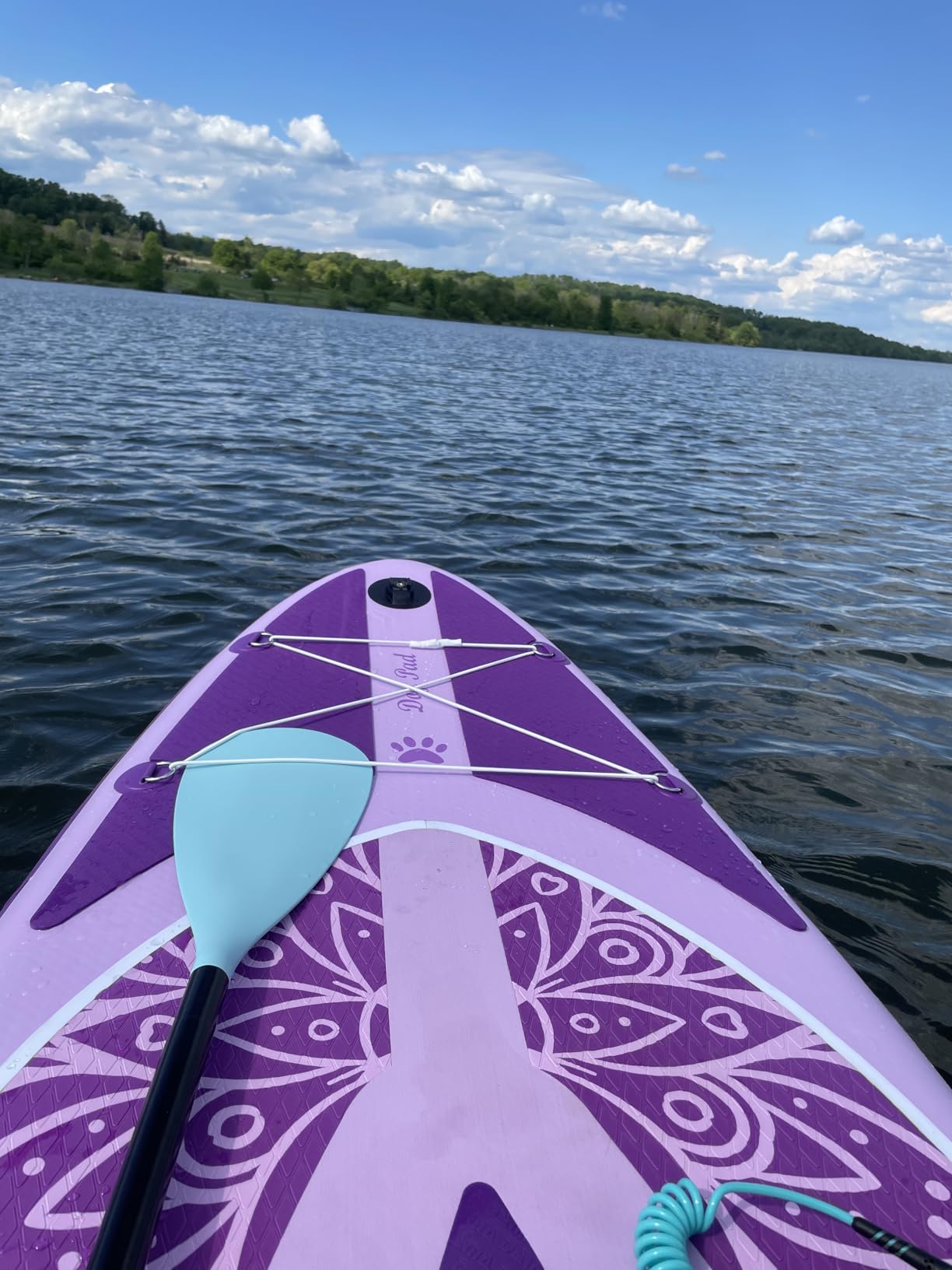 DAMA Premium Yoga&Pets Inflatable Stand Up Paddle Board, 33