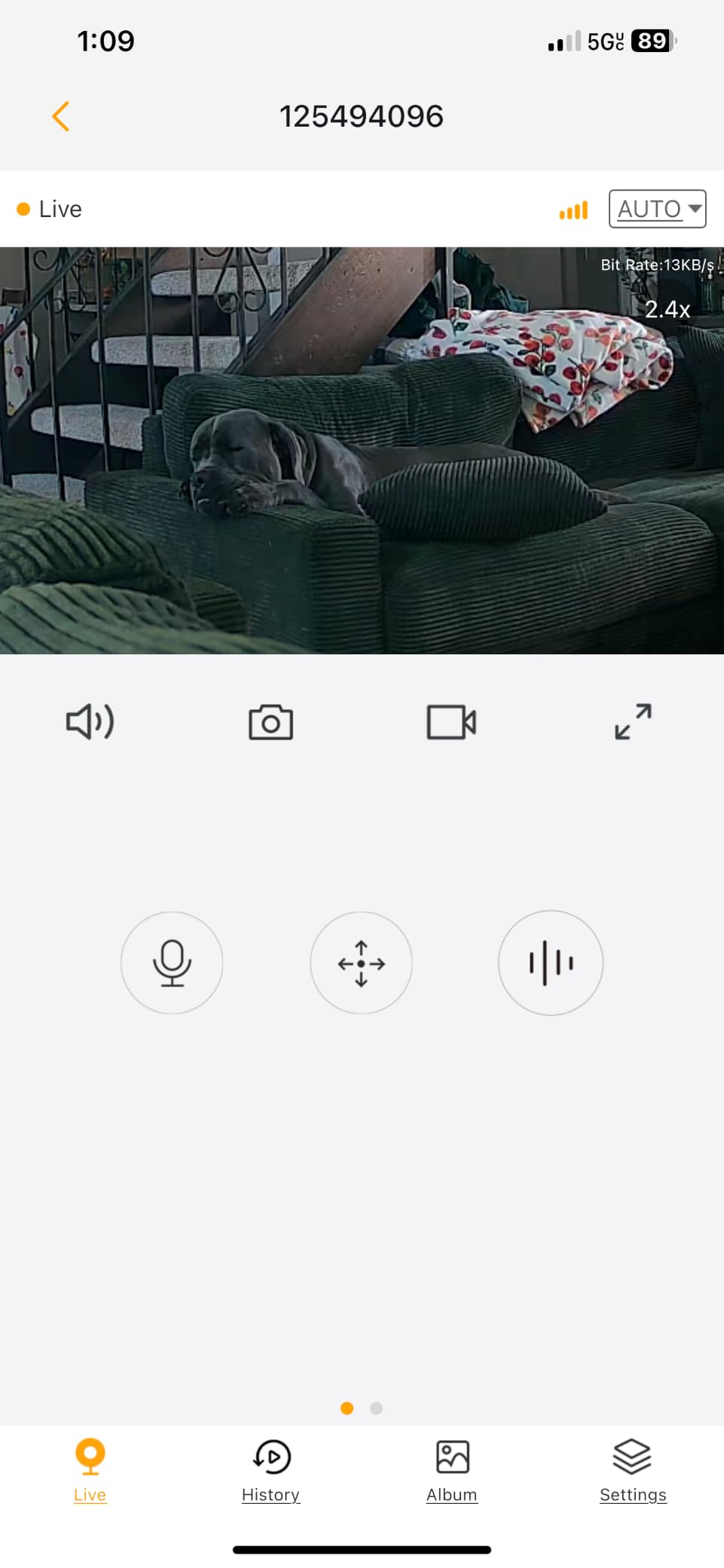 ARENTI 4MP Pet Camera P2Q, 5G WiFi 6 Indoor Security Camera, Free Phone App | Pan/Tilt, Auto Tracking, AI Human/Motion/Sound Detection, Night Vision, 2-Way Audio, Custom Zones, Timer Cruise, Sleep Mode customer photo 2