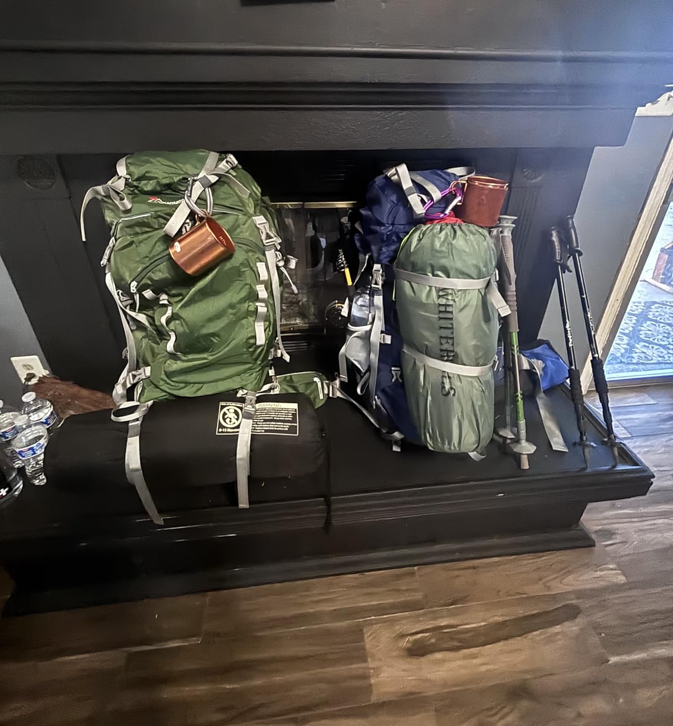 MOUNTAINTOP 80L Internal Frame Backpack, Large Capacity Backpacking Pack with hydration compartment, sleeping bag storage and rain cover for camping and mountain hiking customer photo 1
