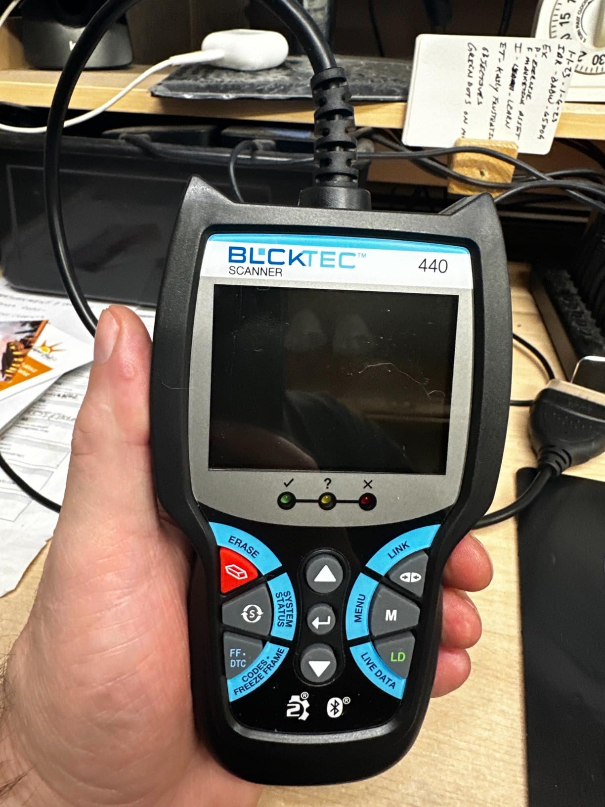Innova 440 Bluetooth OBD2 Scanner Diagnostic Tool - Car Code Reader and Scanner for Car - Comes with Live Data - Battery/Charging System Test - Works for All OBD Compliant Cars 1996 & Newer customer photo 1