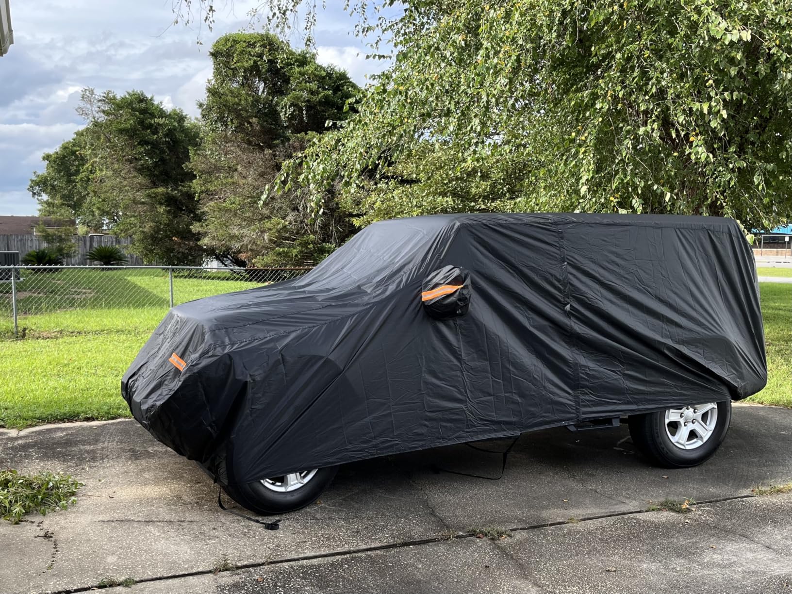 Car Cover Custom Fit for Toyota Corolla 2000-2025 and Honda Civic 1991-2025, Waterproof All Weather Full Exterior Cover with Door Zipper customer photo 1