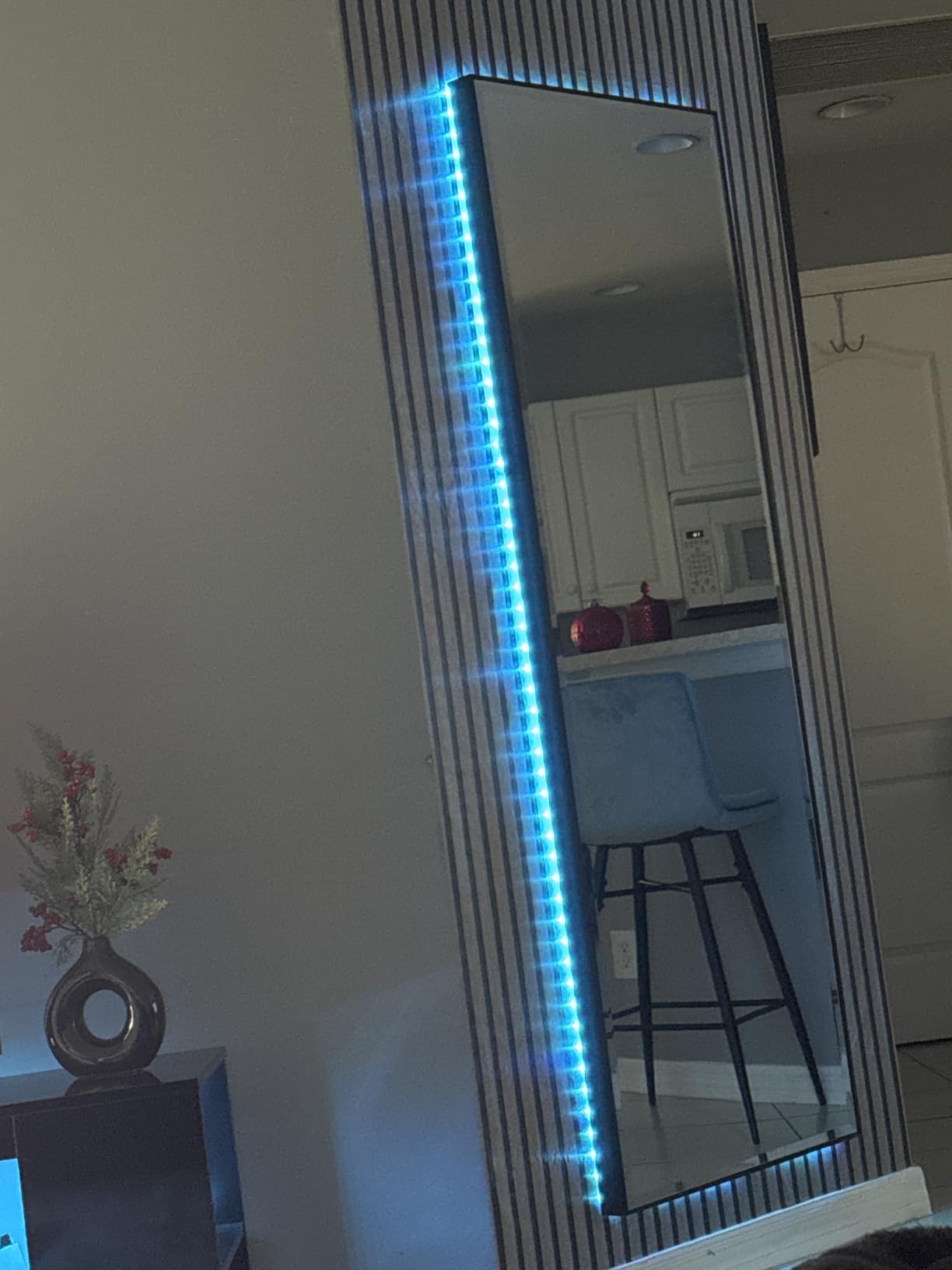 DAYBETTER 100 ft Smart WiFi Led Lights, Led Strip Lights Work with Alexa and Google Assistant, App Voice Remote Control Music Sync Color Changing RGB Strip Lighting for Bedroom Room Decor customer photo 1