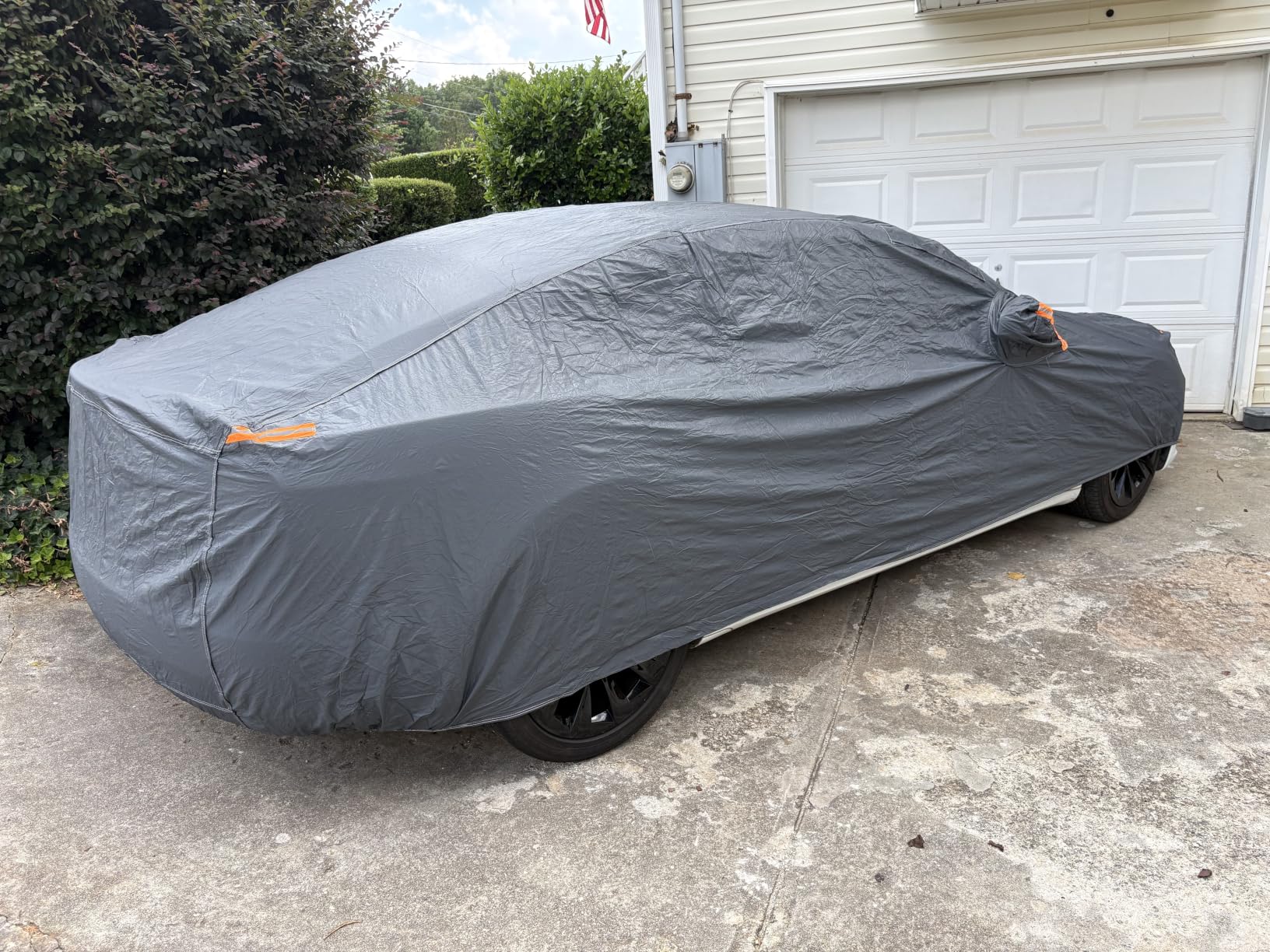 GUNHYI Premium Car Cover Custom Fit Infiniti Q50 Sedan 2013-2026, 16 Layers Heavy Duty Waterproof All Weather with Zipper Door customer photo 1