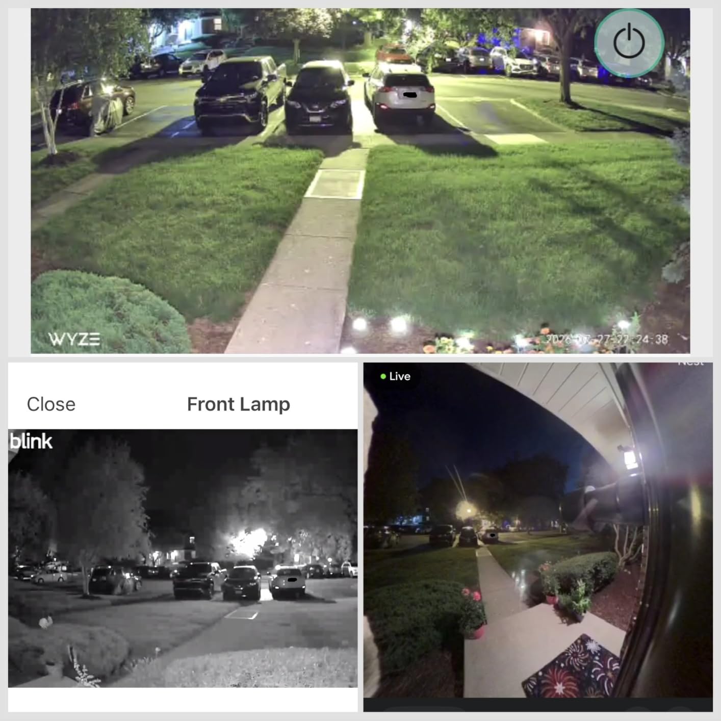 WYZE Cam v4 (Latest Model), 2.5K AI Security Camera, Indoor/Outdoor Cameras for Home Security, Baby Monitor & Pet Camera, Vibrant Color Night Vision, No Subscription Required, Free Expert Help customer photo 1