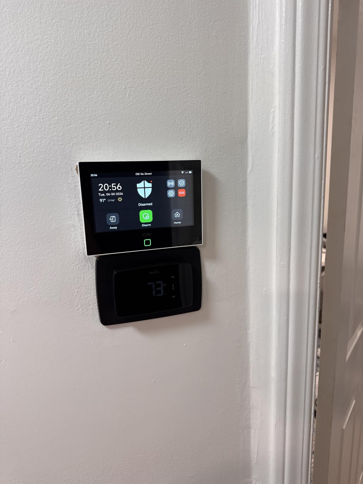 OSI Alarm System Gen 2 (4G), 11pc, DIY, Motion & Entry Sensors, Wireless Siren, Remotes, App & Alexa Compatible Self Monitor (No Monthly Fees) or Optional 24/7 Alarm Monitoring customer photo 1