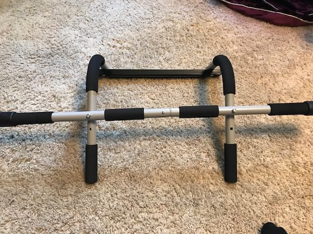 Ally Peaks Pull Up Bar for Doorway | Thickened Steel Max Limit 440 lbs Upper Body Fitness Workout Bar| Multi-Grip Strength for Doorway | Indoor Chin-Up Bar Fitness Trainer for 5.5