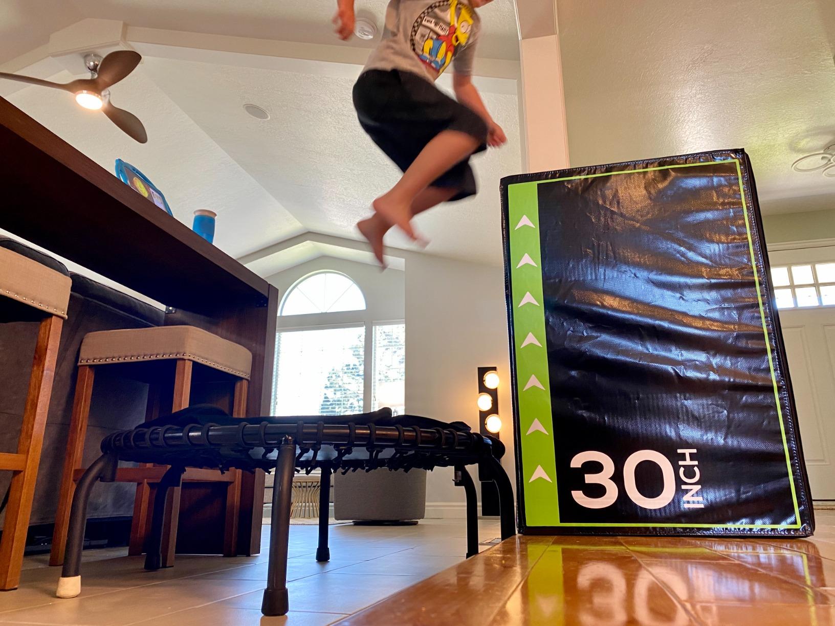 BalanceFrom 3-in-1 Foam Plyometric Jump Box for Home Gym with Multiple Height Options - Versatile Plyo with Non-Slip Surface for Strength, HIIT, Step-Ups, and Agility Training customer photo 1