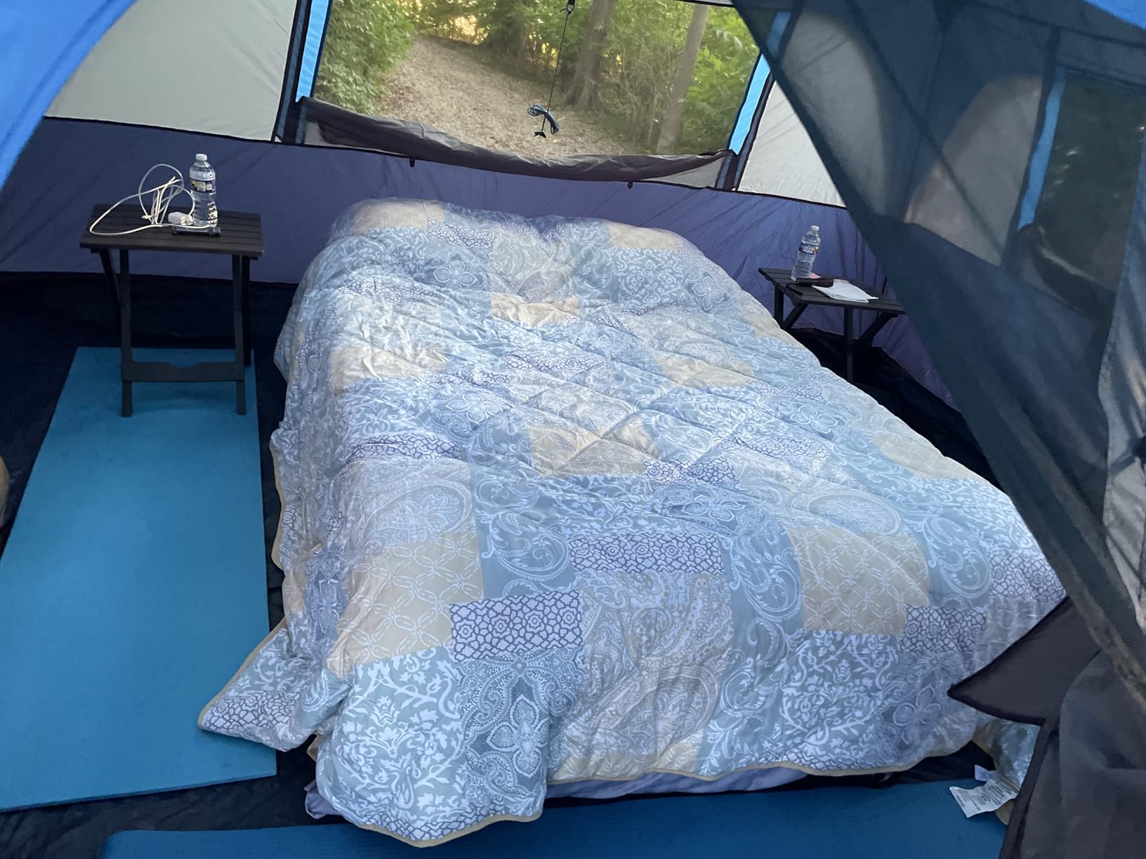 8 Person Instant Tents for Camping with Porch Easy Setup 60s | Large Windproof Camping Tent with Rainfly & 5 Mesh Windows, Portable Family Cabin Tent with Carry Bag for Camping & Hiking customer photo 1