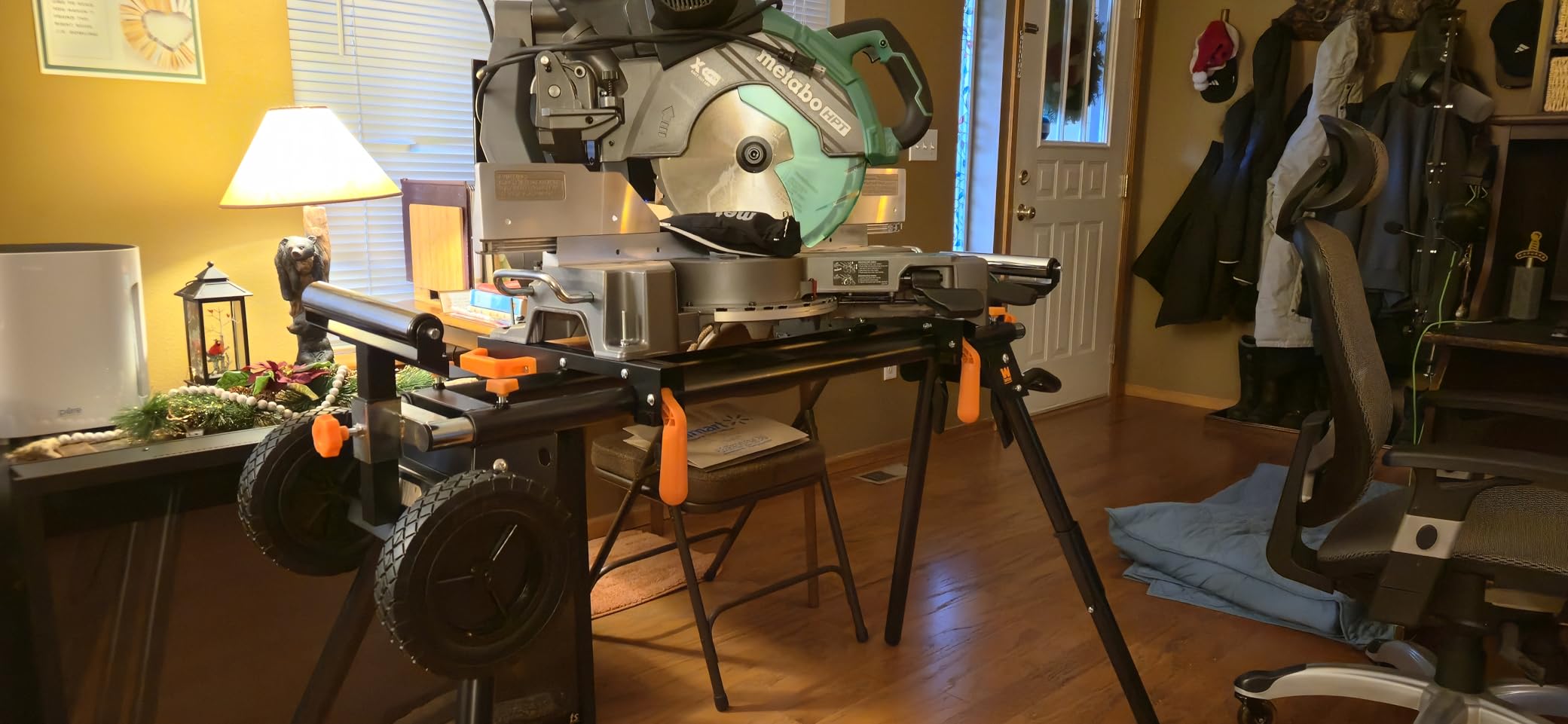 Metabo HPT 12-Inch Dual Bevel Sliding Miter Saw, C12RSH3 customer photo 2
