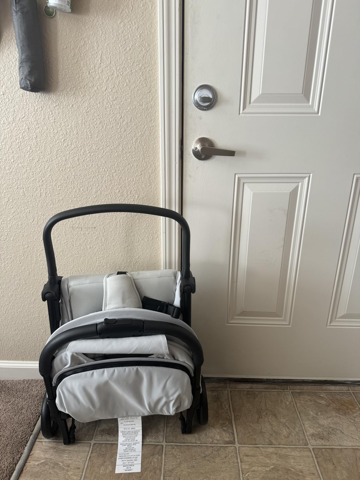 INFANS Ultra-Compact Fold Airplane Ready Travel Stroller, One-Hand Gravity Fold Near Flat Recline Seat, Foldable Toddler Stroller for Infant 6-36 Month customer photo 2