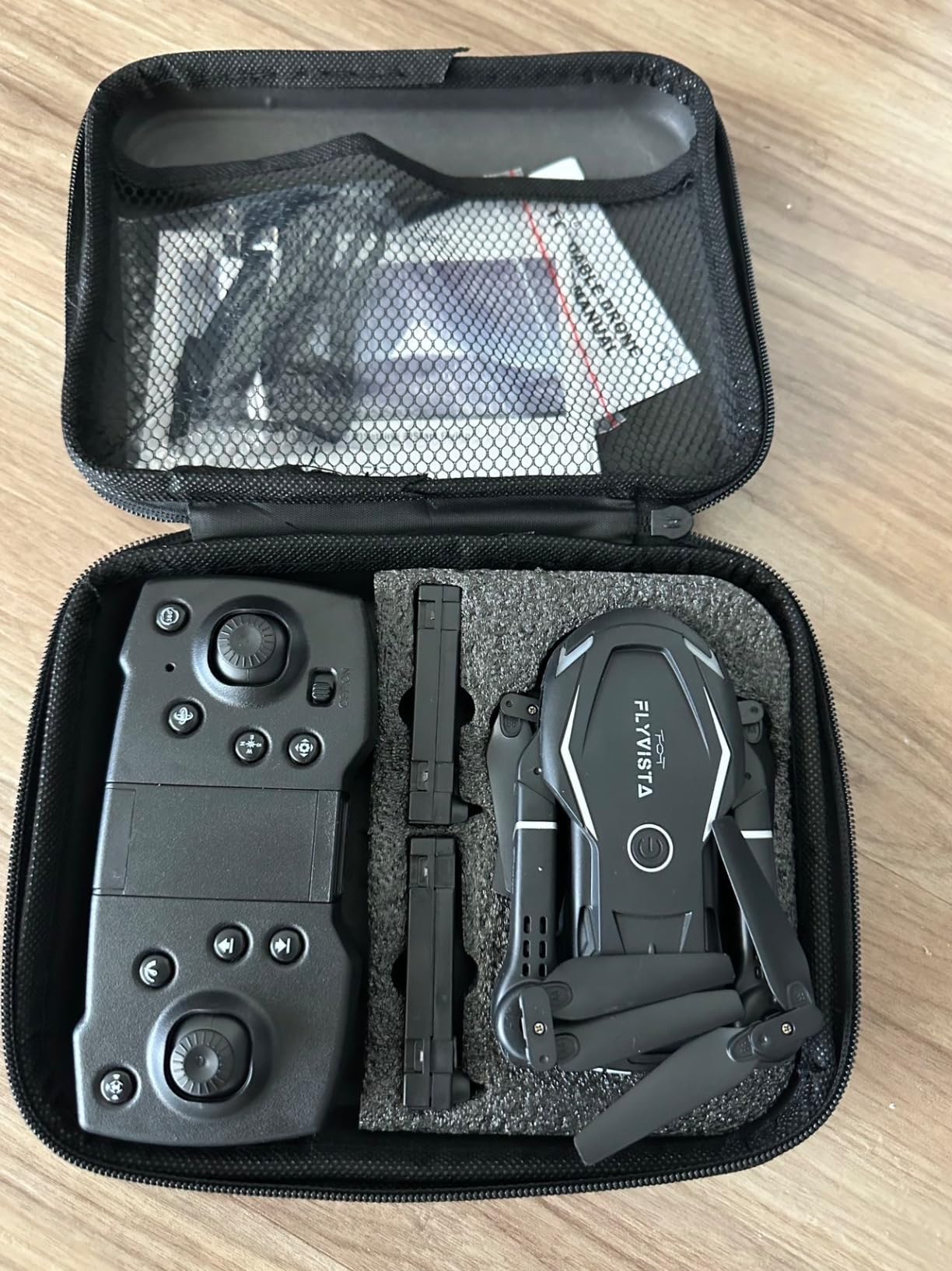 FLYVISTA Cool Mini Drone with Camera for Kids Adults Beginners, 1080P FPV Camera Remote Control Drone for Kids with 2 Batteries, One-Click Take Off/Landing, Altitude Hold, Headless Mode, 360° Flips, 3-Gear Speeds, Emergency Stop customer photo 1