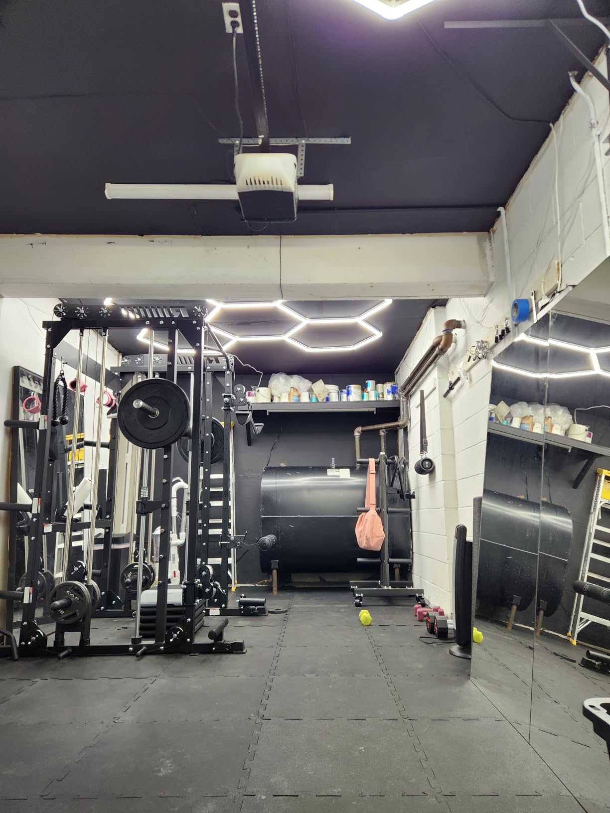 RitFit M1 Pro Smith Machine with Cable Crossover System, Multi-Function Squat Rack Power Cage for Home Gym, Power Rack and Packages customer photo 2