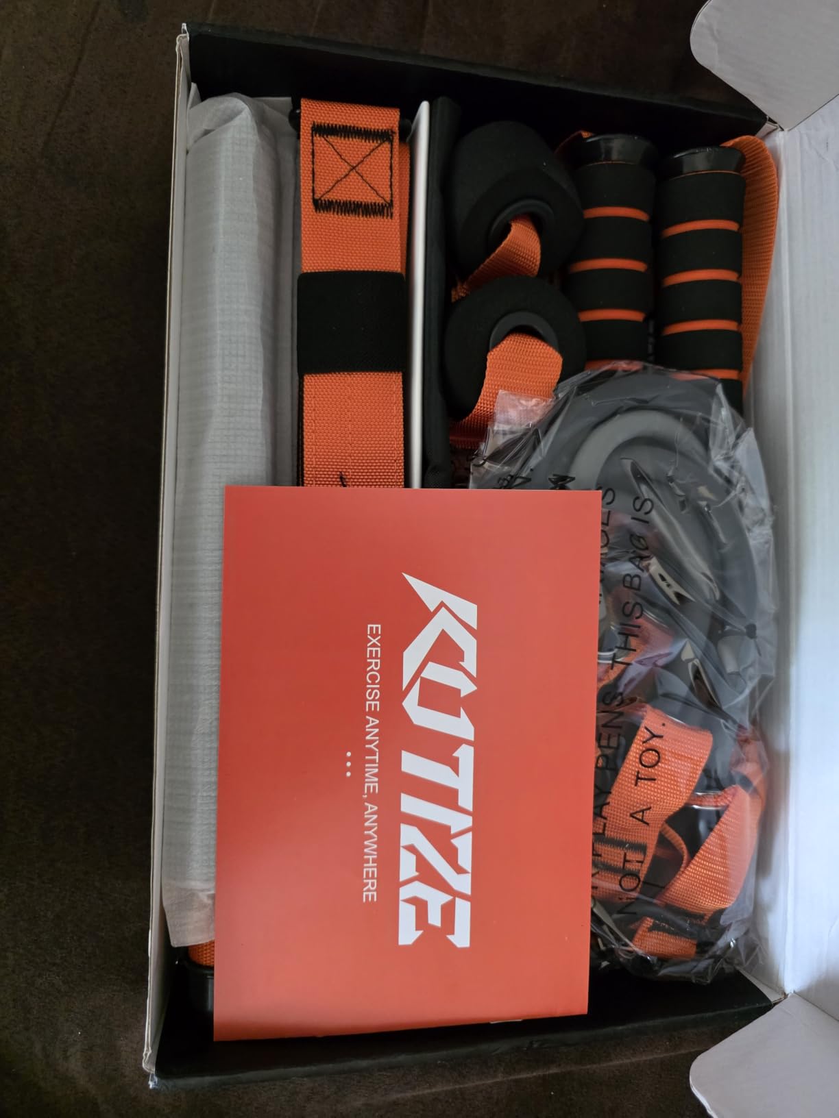 KUTIZE Pilates Bar Kit with Resistance Bands, Heavy Duty Pilates Equipment for Men, Training Bands with Handles for Legs, Hip, Back, Arm, Abs, Chest, Shoulders, Portable Home Gym Workout Equipment customer photo 1
