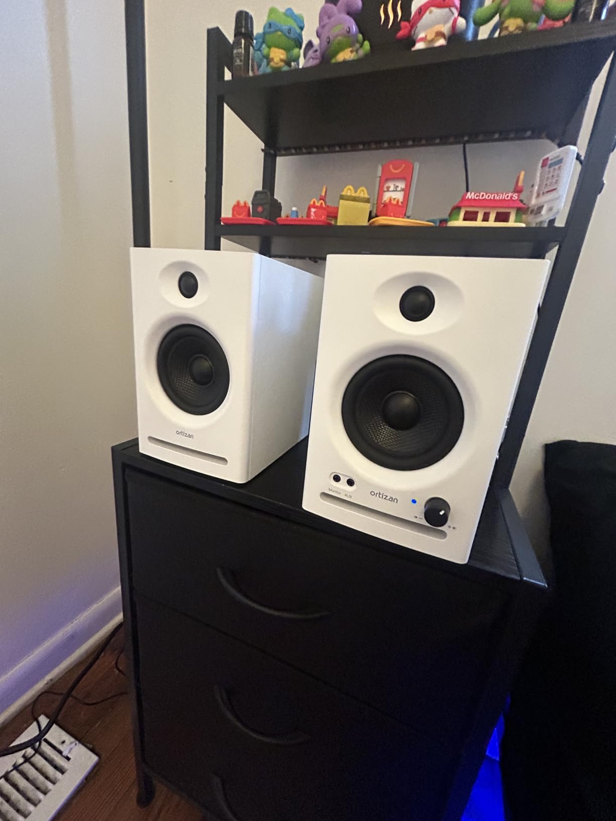 Ortizan C7 Powered Studio Monitors Pair with Bluetooth 5.3, Black | FOR HOME STUDIOS - Compact active monitors for music production, content creation, gaming and desktop audio customer photo 1