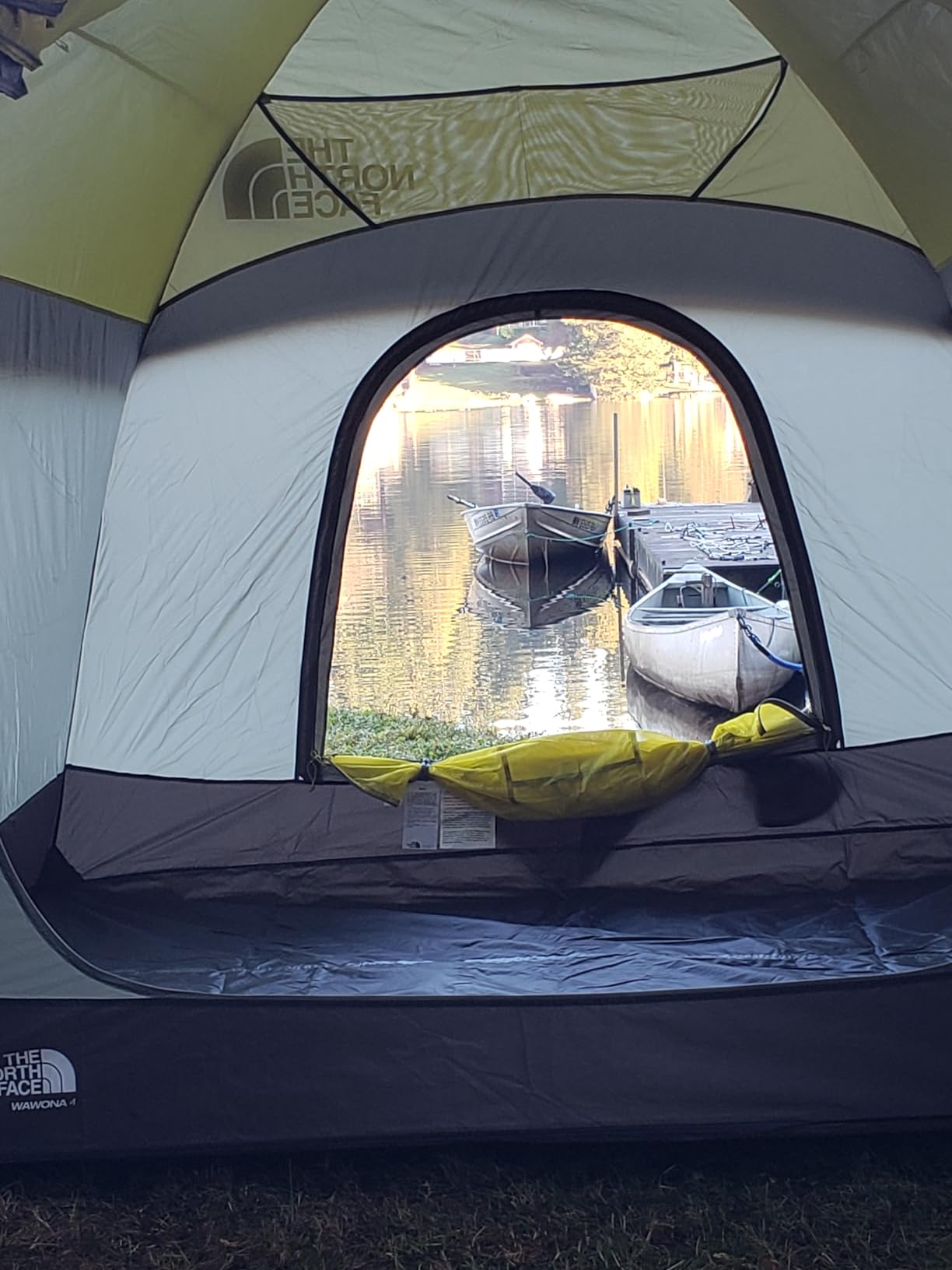 The North Face Tents Wawona 4 Tent | Four-Person Camping Tent, Water Repellent, Spacious & Easy to Set Up, Attached Vestibule Area customer photo 2