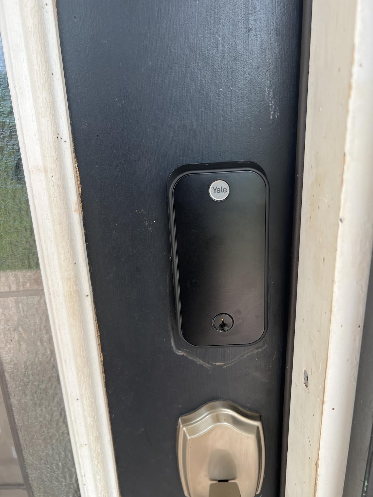 Yale Assure Lock 2 Touch Fingerprint Deadbolt with Wi-Fi, Black Suede customer photo 2