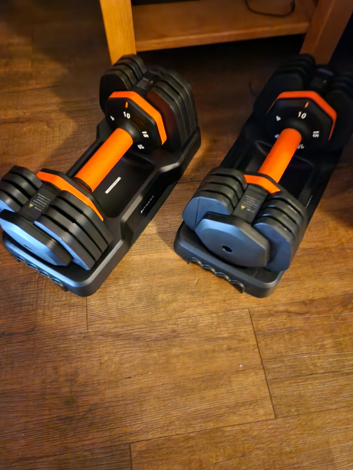 2026 FDB2 Updated Adjustable Dumbbell Set of 2, 5-in-1/10-in-1 Weights Dumbbell Set with Storage Box, 25lbs/55lbs Adjustable Weights with Anti-slip Silicone Grip, Weight Set For Home Gym customer photo 2