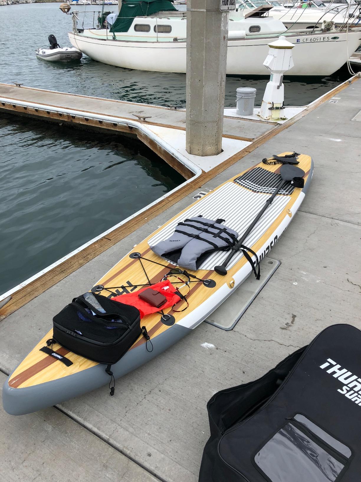 THURSO SURF Expedition Touring Inflatable Stand Up Paddle Board SUP 11'6 | 12'6 Woven Drop-Stitch Two Layer Stabel Non-Slip Deck with SUP Accessories for Adults customer photo 1
