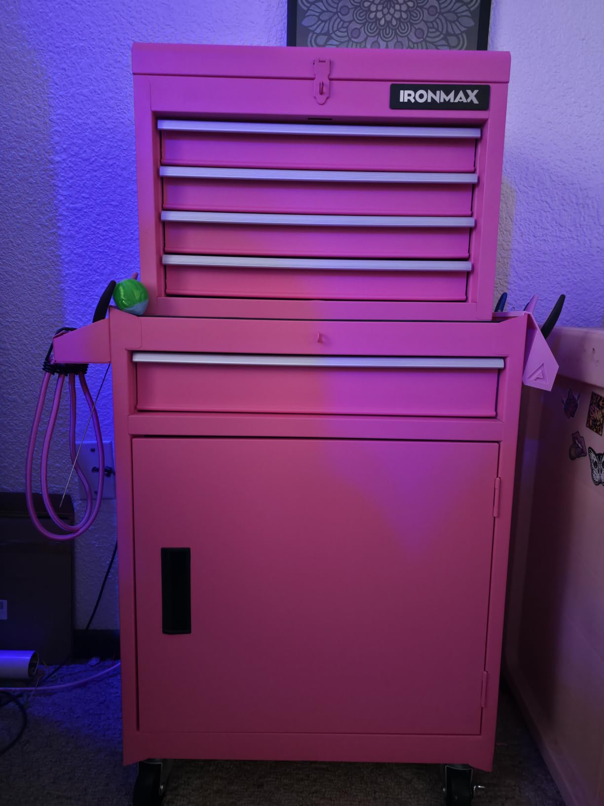 Goplus Tool Chest, 5 Drawers Rolling Tool Cabinet customer photo 1