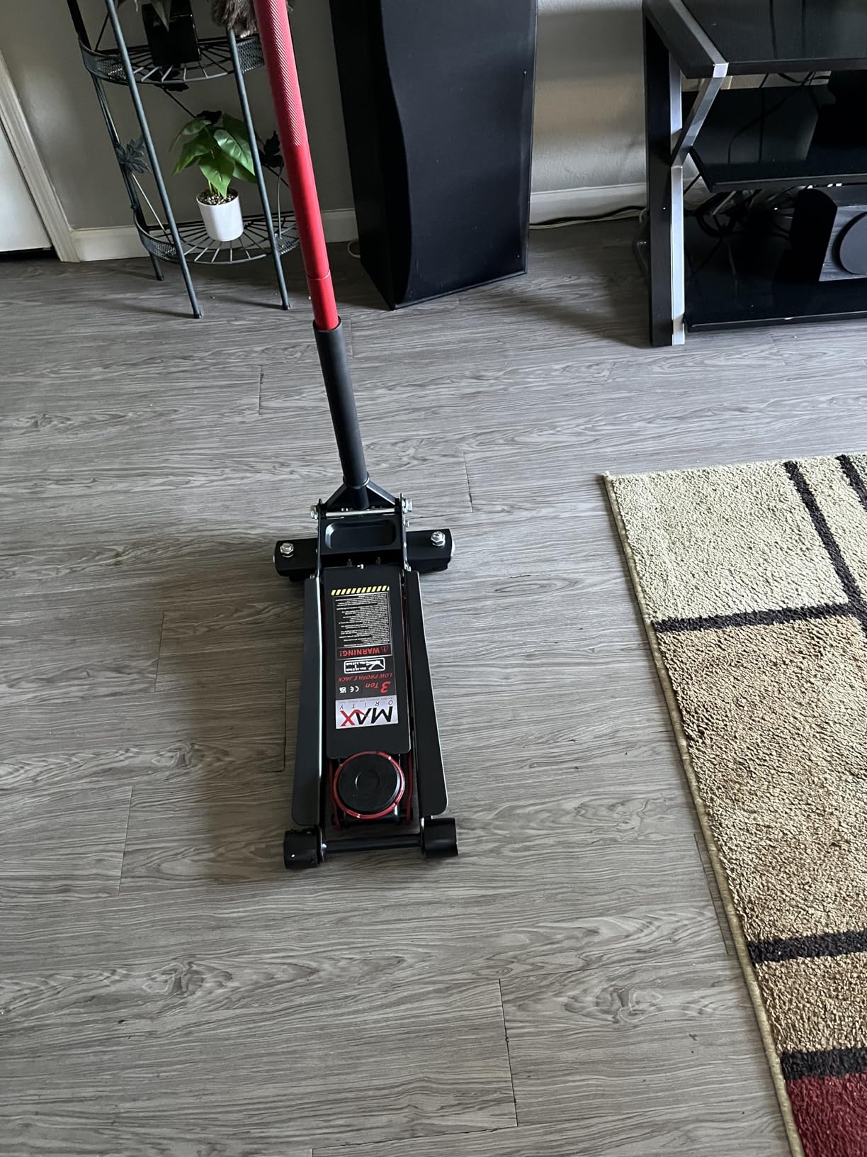 3-Ton (6600lbs) Low Profile Hydraulic Heavy-Duty Steel Floor Jack with Dual Pistons Quick Lift Pump customer photo 2