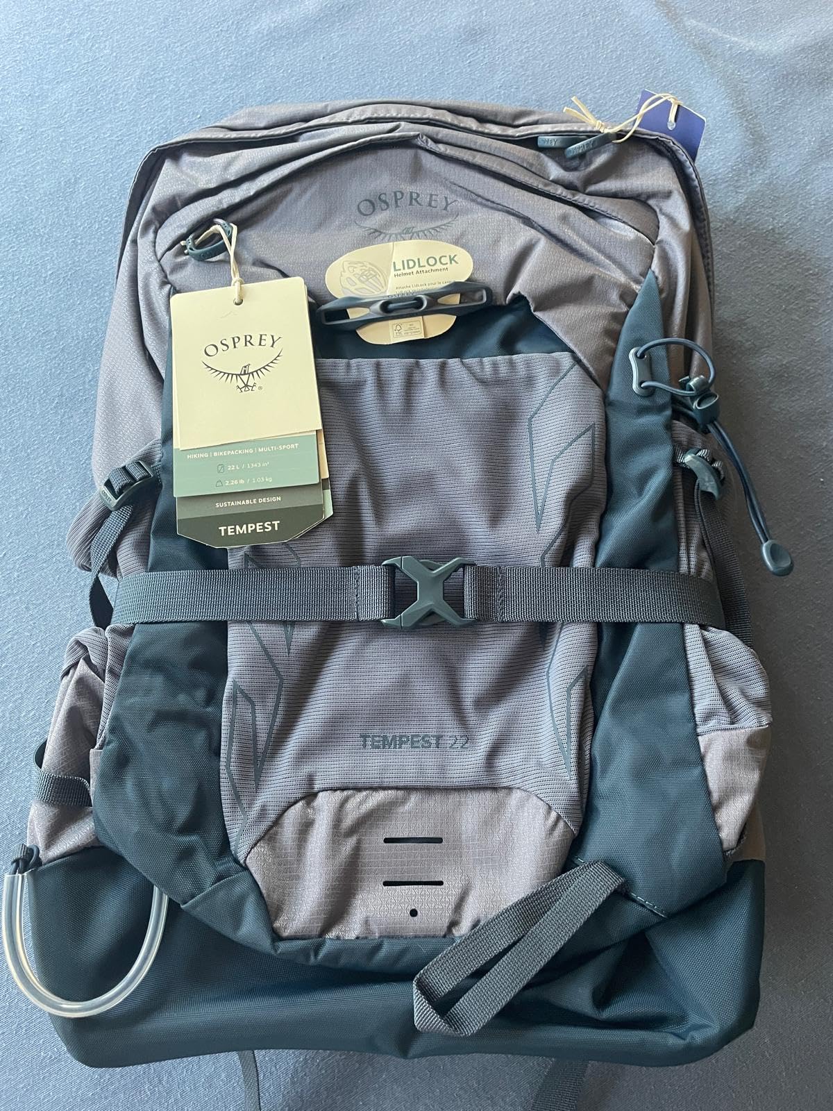 Osprey Tempest 22L Women's Lightweight Hiking Backpack - Small Daypack for Travel & Camping, Deep Fig/Hotspot Pink customer photo 1