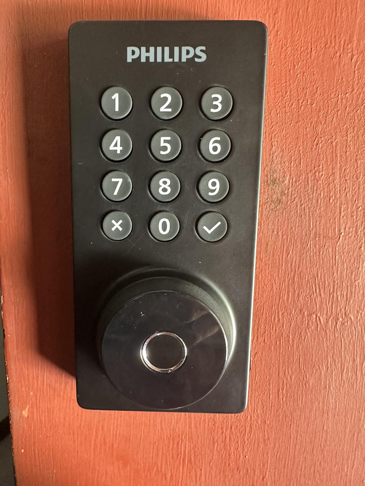 Philips Wi-Fi Smart Deadbolt Lock, Keyless Entry Door Locks for Front Door | Code / Fingerprint / APP Unlock, Remote Access, Alexa Google Voice Unlock, Auto Lock, Built in WiF, Backlit Touchscreen customer photo 1