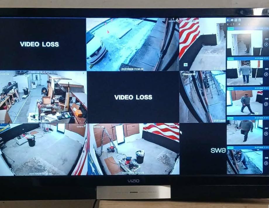 AdvancedX Wired NVR 4K Security Camera System, 8 Channels, 8 PoE Cameras Outdoor, 1TB HDD Storage, Color Night Vision, Smart AI Video Analytics/Alerts, Motion Detection, 24/7 Recording customer photo 1