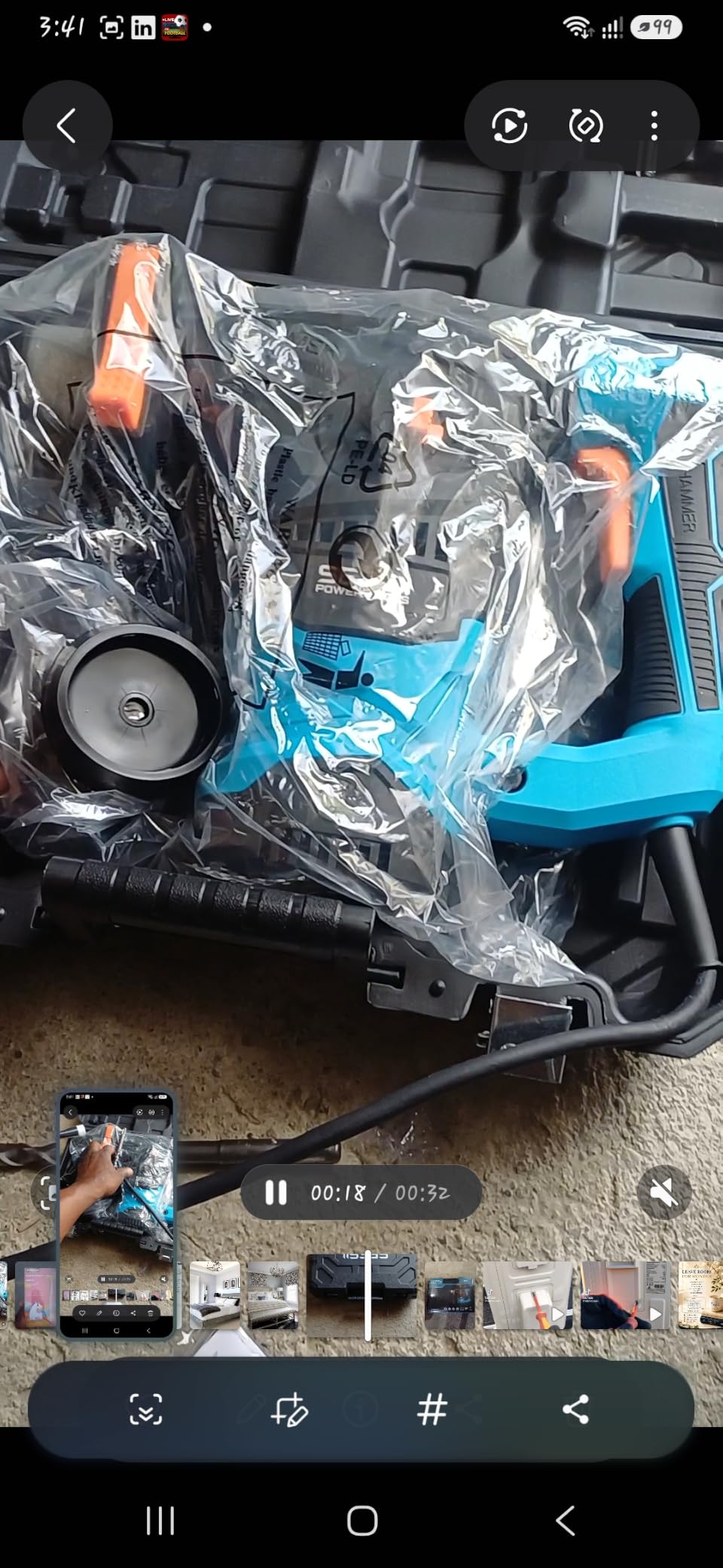 Seesii Heavy Duty Rotary Hammer: 13 Amp 1-1/4