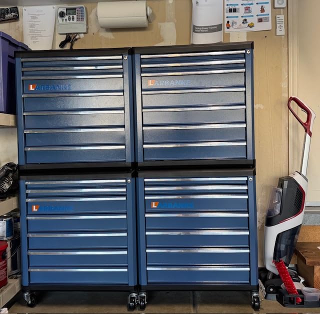 LARBANKE 7-Drawer Rolling Tool Chest with Lock&Keys and Swivel Casters,Tool Chest with Multi-Sizes Drawers and Multifunctional Countertop,Special Connect Rods for Connection with 5-Drawer Tool Cabinet customer photo 2