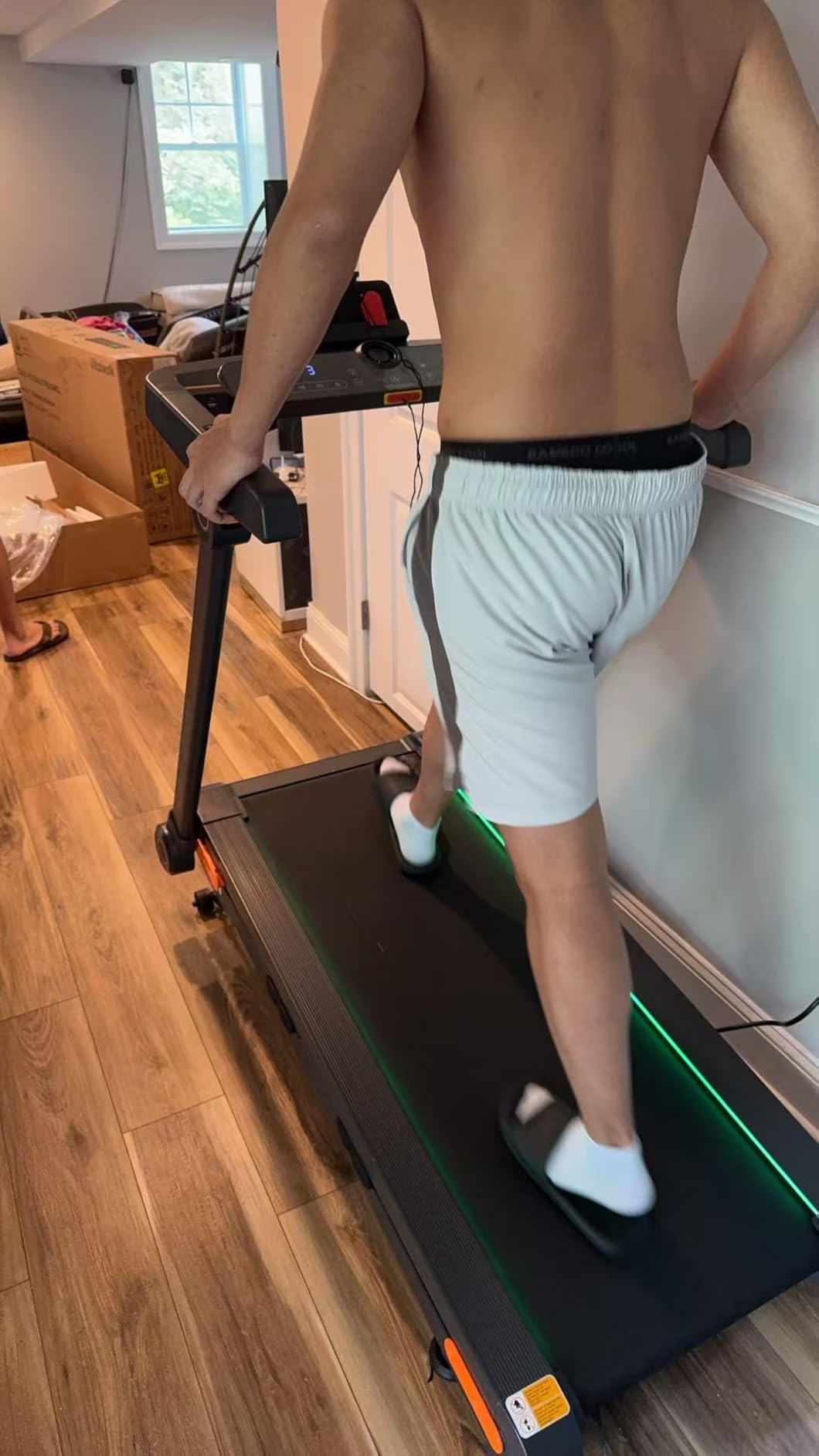 Vitalwalk Foldable Treadmill with Auto Incline, Commercial 49