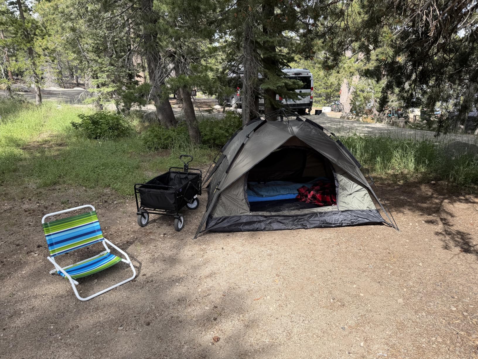 Camping Tent 2/3/4 Person Instant Pop Up Tents for Camping | 40s Easy Setup Tent with Rainfly, Double-Layer Waterproof & Windproof Instant Tents with Welcome Mat for Camping & Hiking customer photo 1