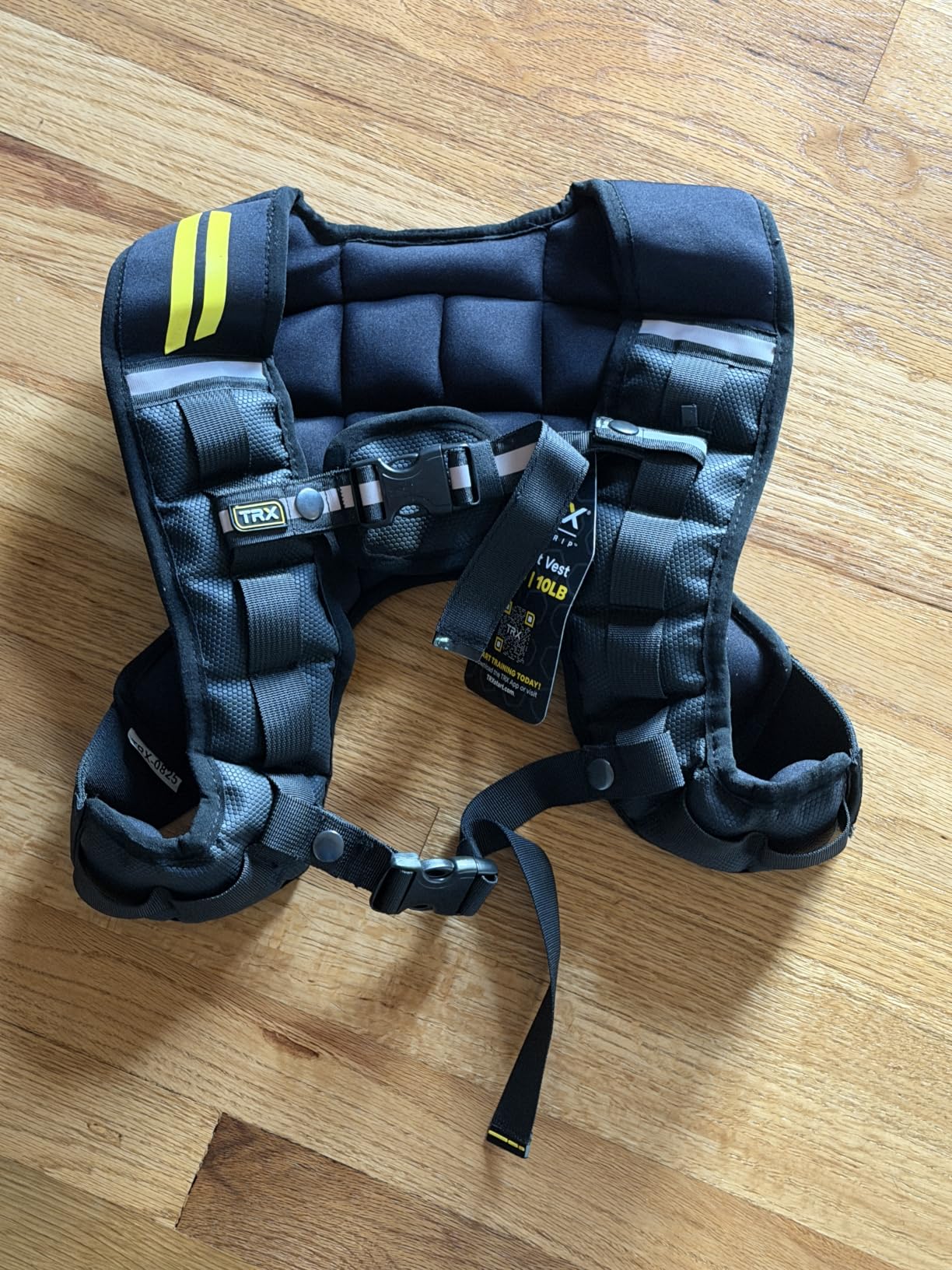 TRX HexGrip Weight Vest - 10 lb Adjustable Weight Vest for Strength Training & Running, Breathable Workout Vest for Fitness, Muscle Building, Weightlifting & Weight Loss, Durable Training Equipment customer photo 2