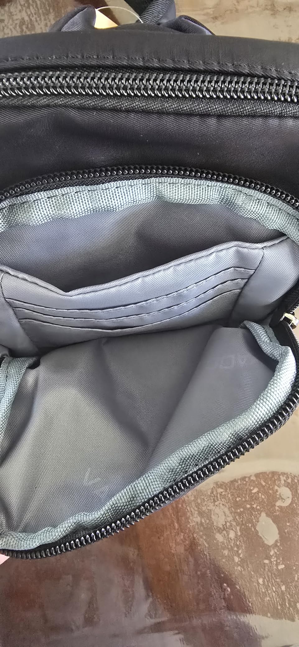 Sling Bag, Crossbody Bag with Zipper Lock, RFID Blocking & Water Resistant customer photo 1