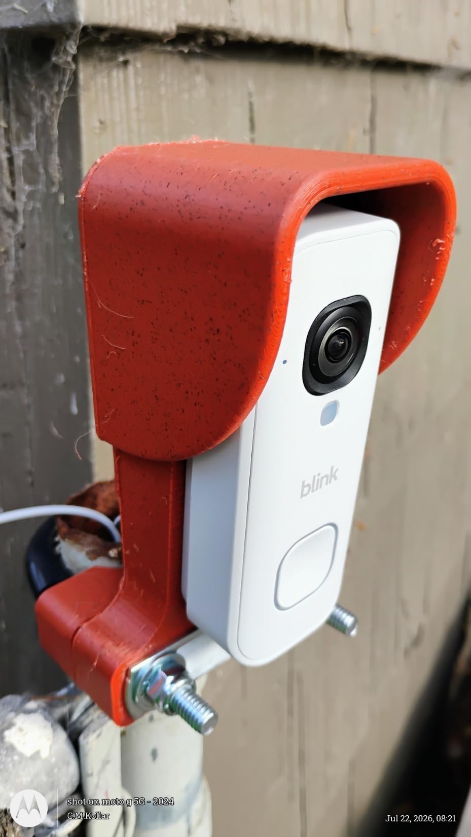 Introducing Blink Wired Doorbell 2K+ - Head-to-Toe 2K video doorbell, continuous hardwired power, pair with Alexa or Blink Chime (sold separately) required for in-home alerts customer photo 1