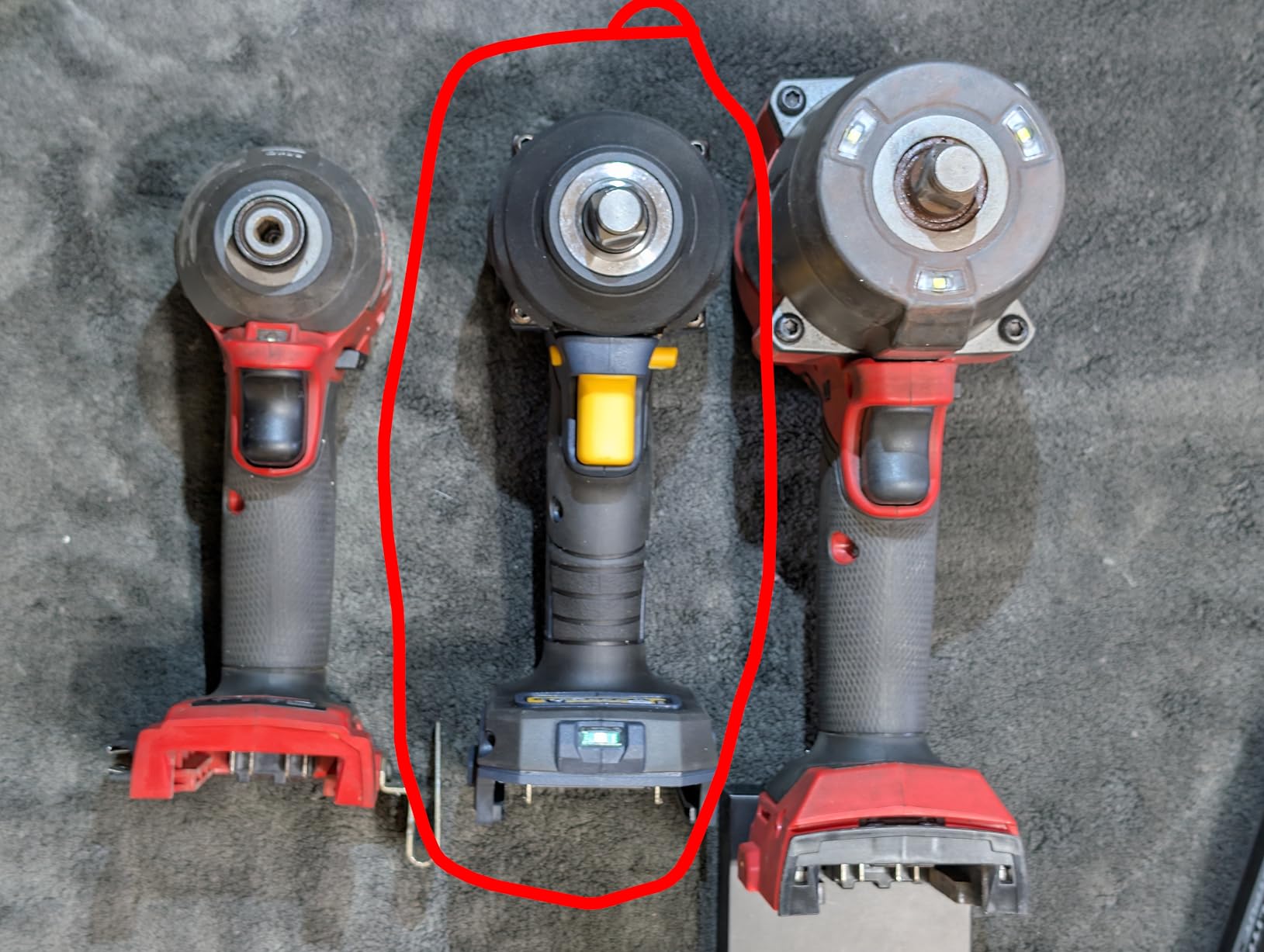 JESIMAIK Cordless Impact Wrench, 1106ft-lbs (1500N.m) 1/2