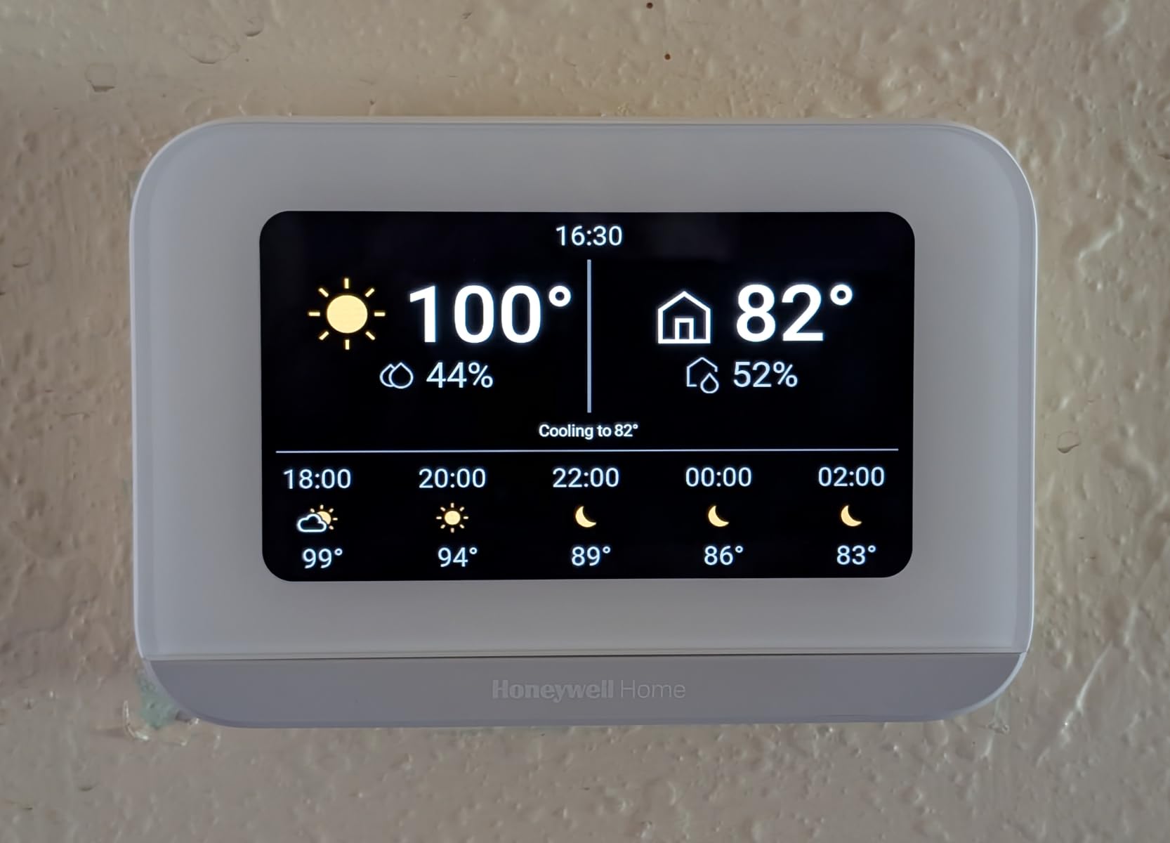 Honeywell Home X7B Smart Wi-Fi Programmable Thermostat | Humidity Monitoring, 4.3