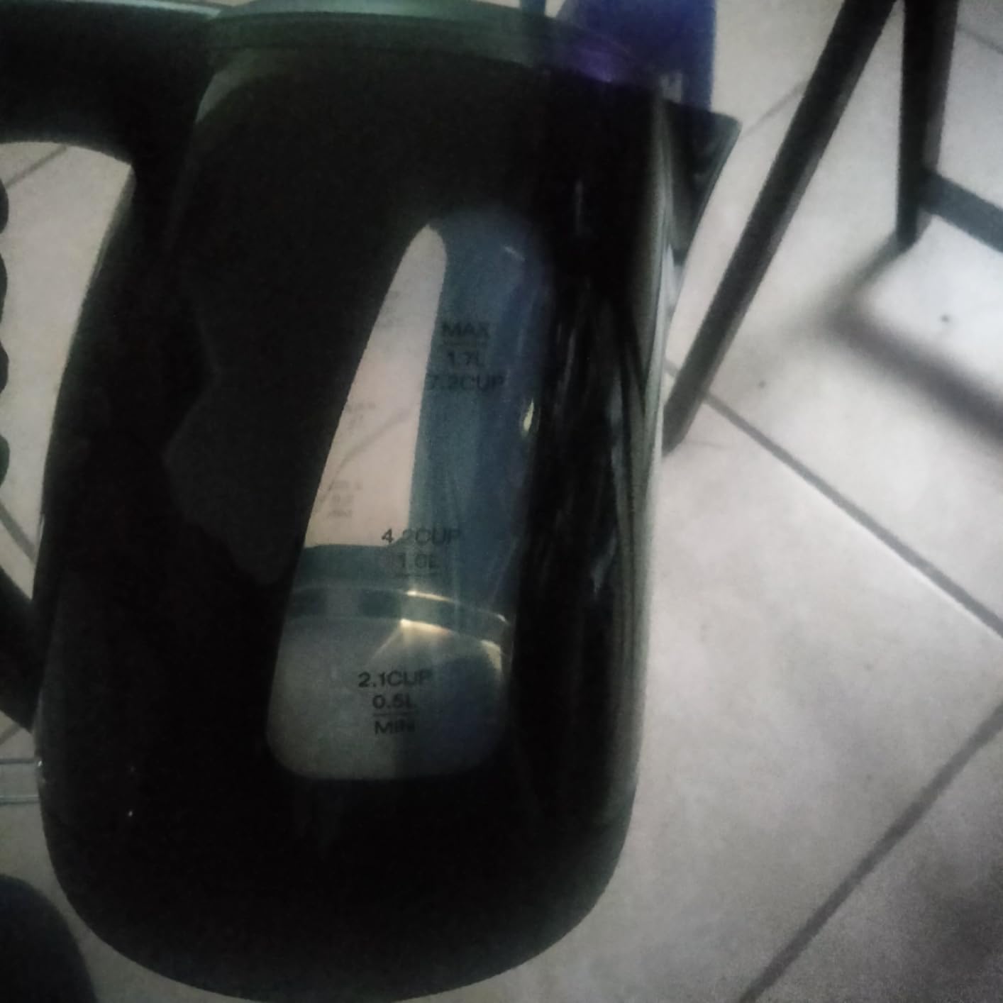 Elite Gourmet EKT1792M 1.7L Glass Electric Kettle, Blue LED, 7.2 Cups, Auto Shut-Off, Boil-Dry Protection, 360 Cordless Base, Rapid Boil, Hot Water for Tea Coffee Oatmeal customer photo 1
