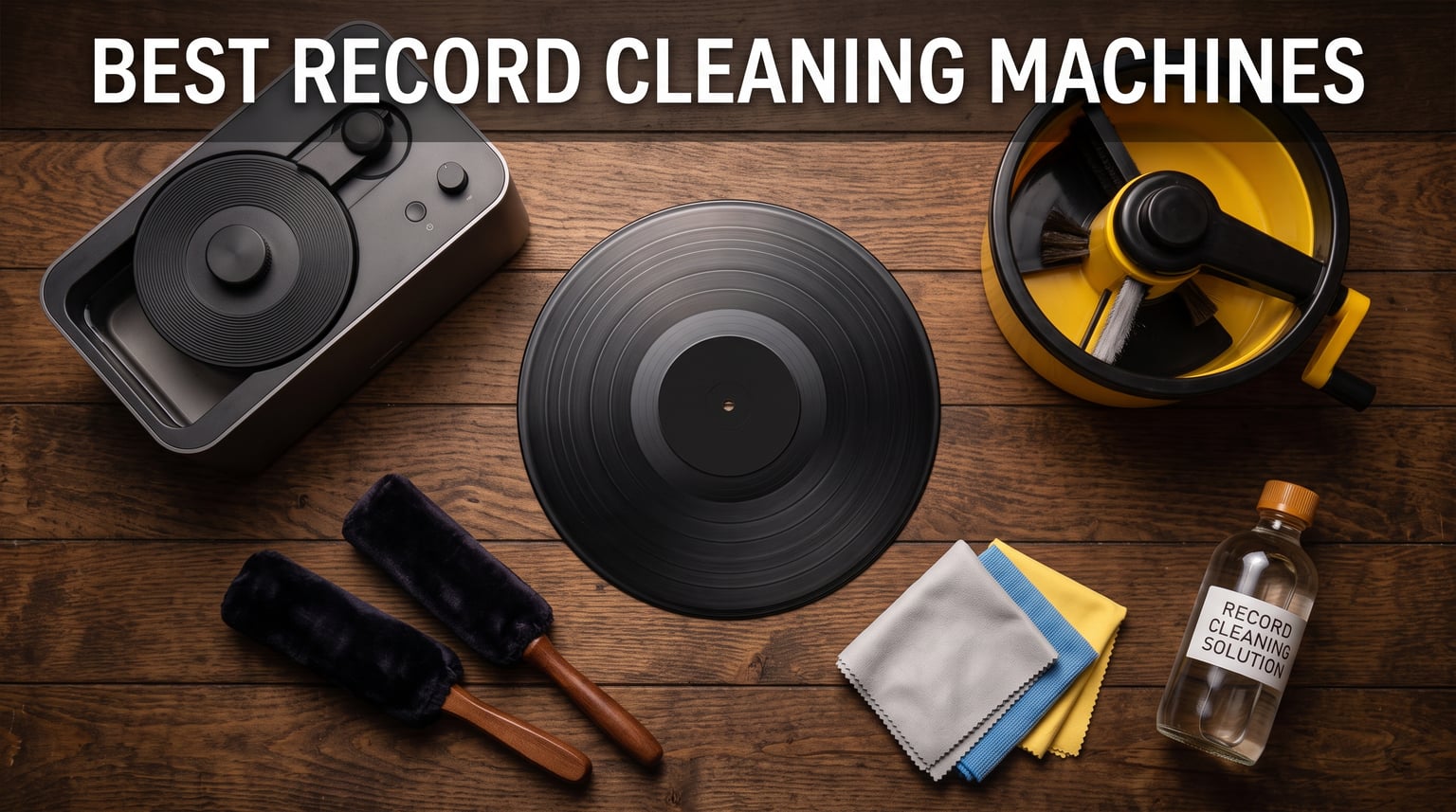 Best record cleaning machines for vinyl care