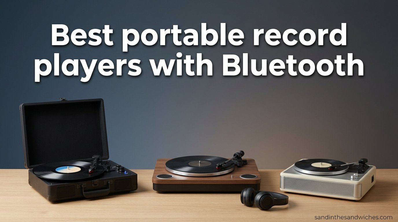 Best portable record players with Bluetooth