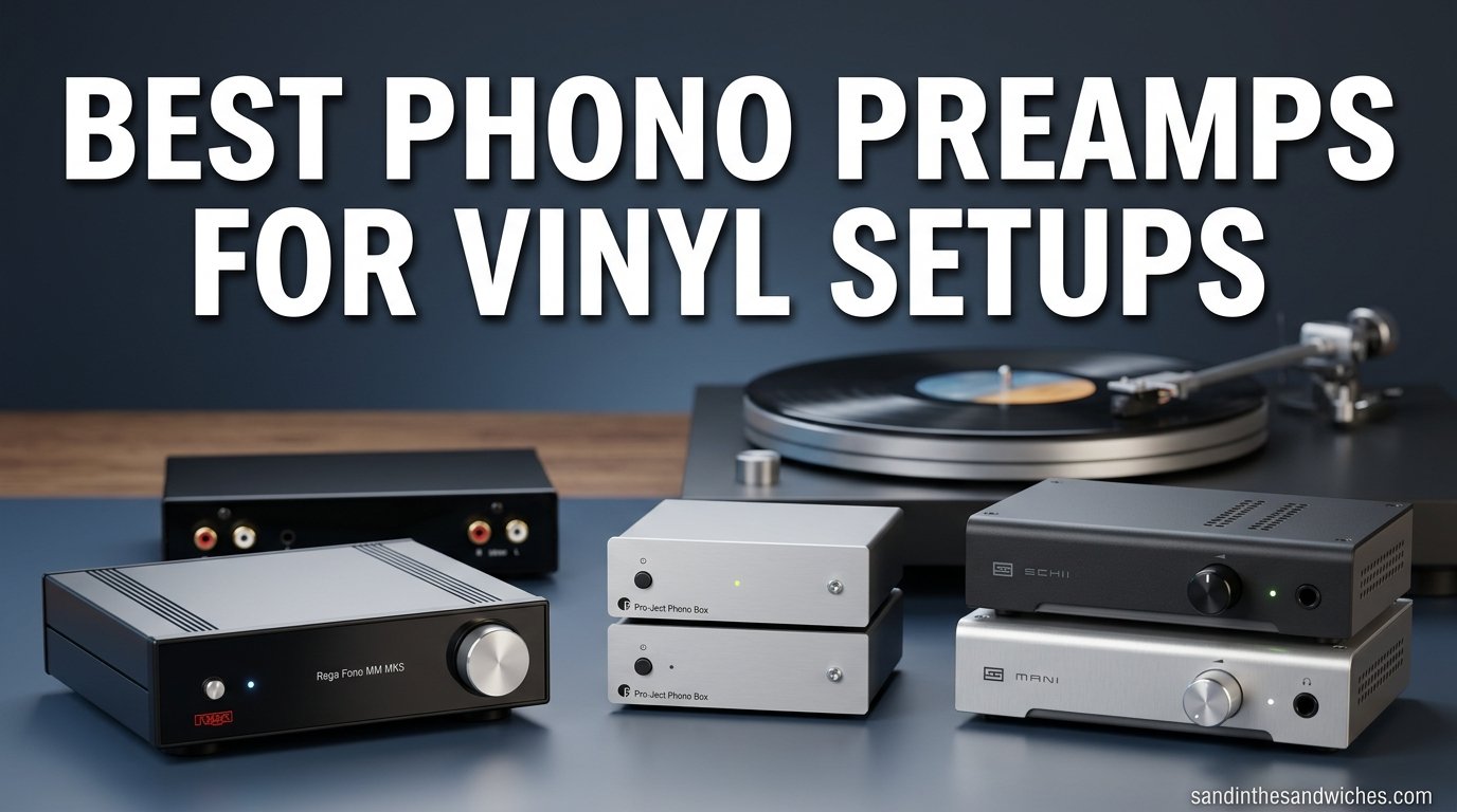 Best phono preamps for vinyl setups