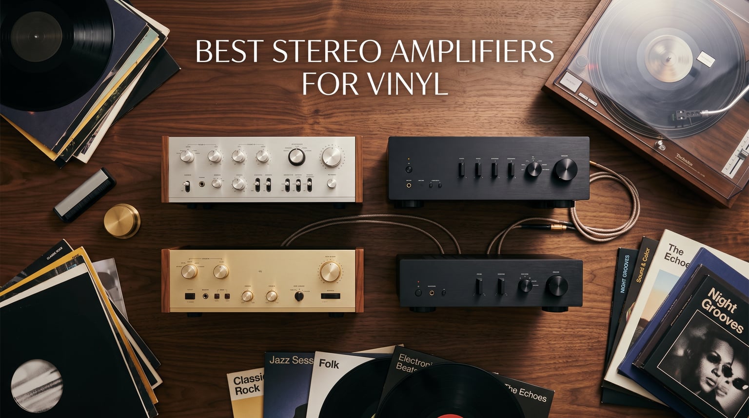 Best stereo amplifiers for vinyl systems