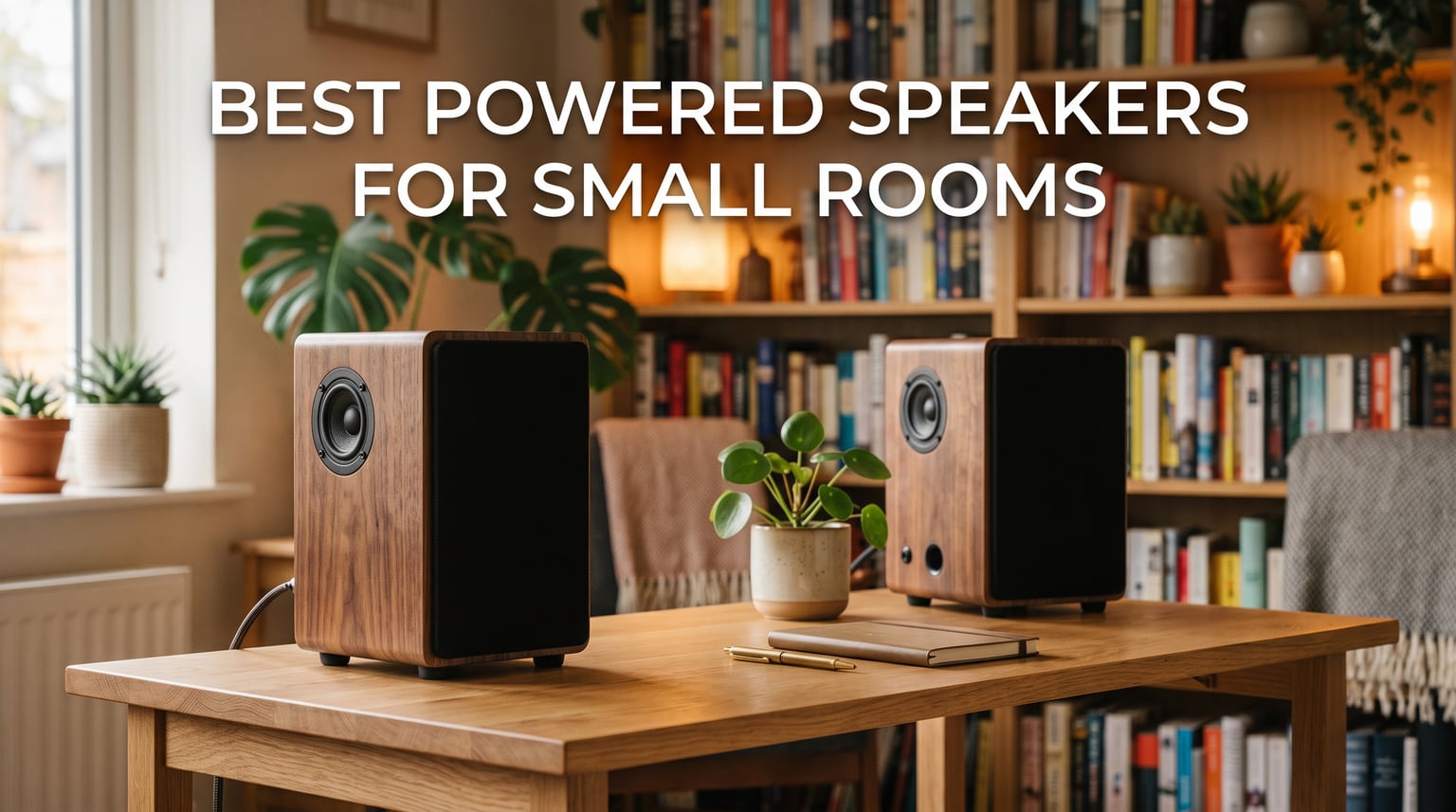 Best powered speakers for small rooms