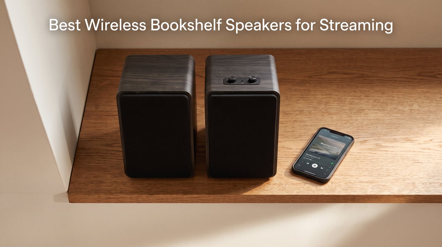 Best wireless bookshelf speakers for streaming