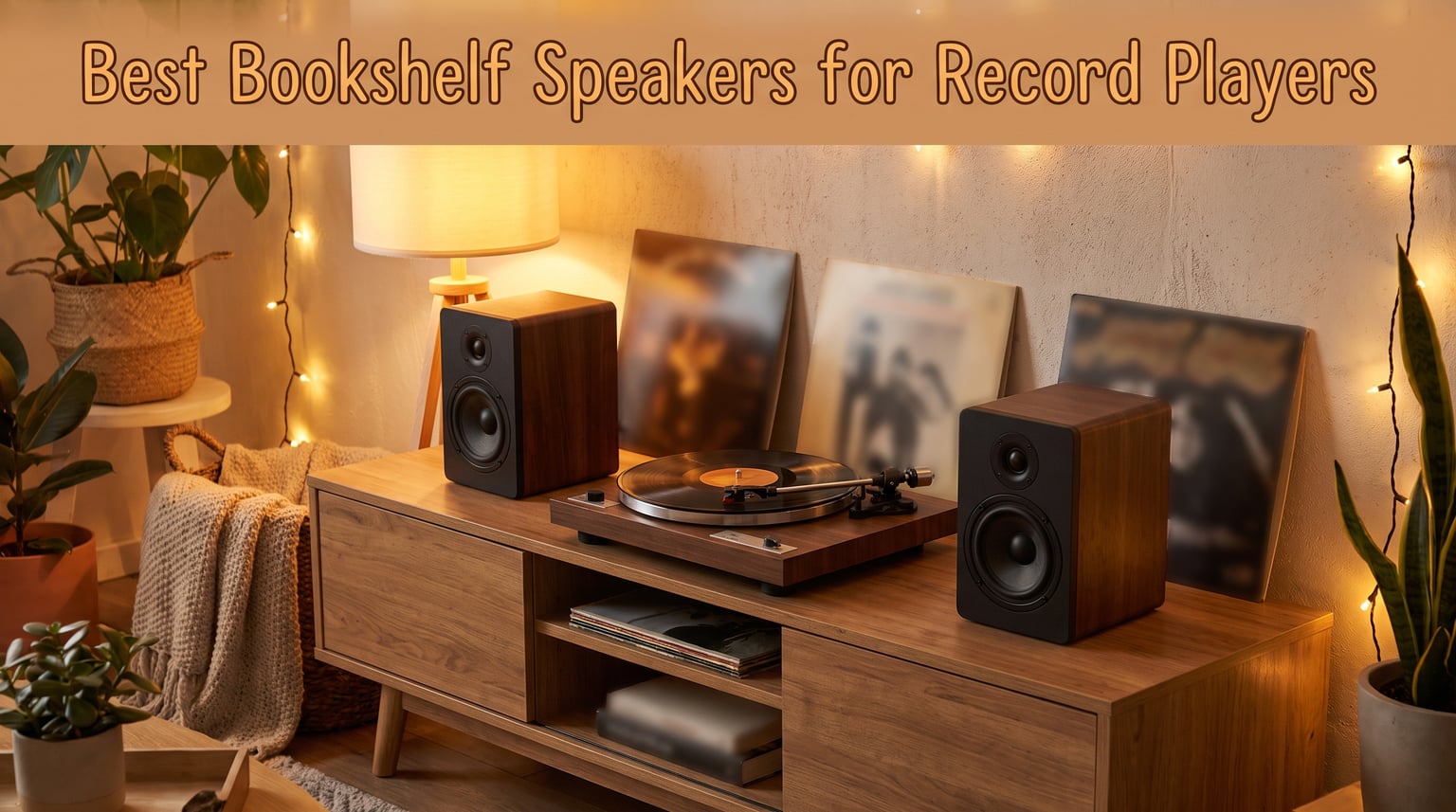 Best bookshelf speakers for record players