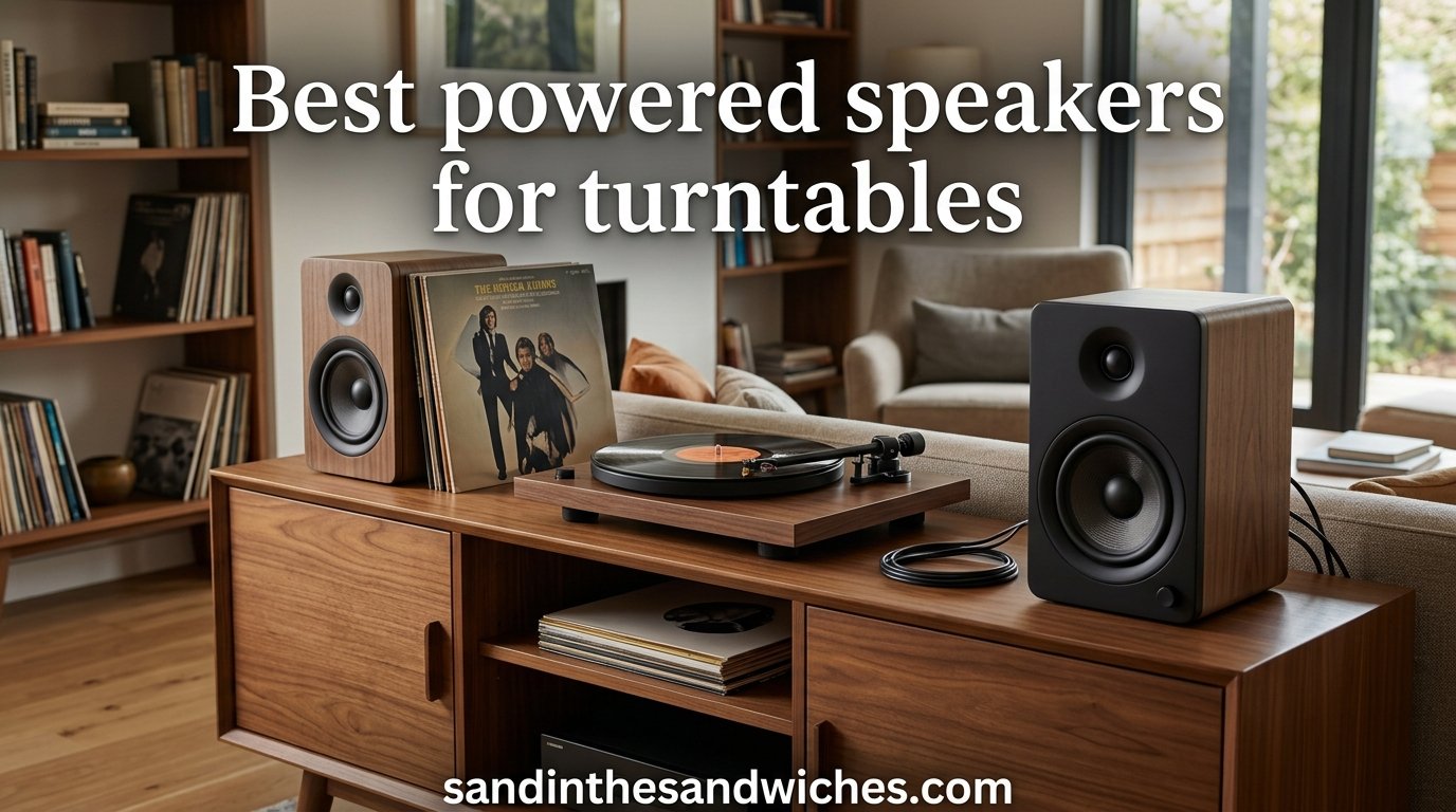 Best powered speakers for turntables