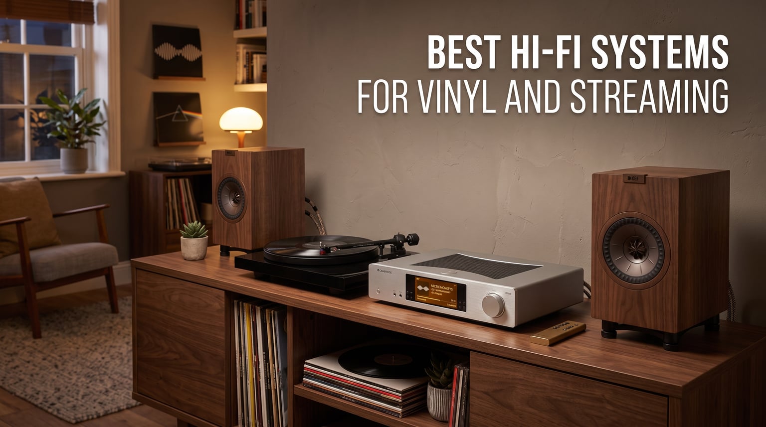 Best hi fi systems for vinyl and streaming