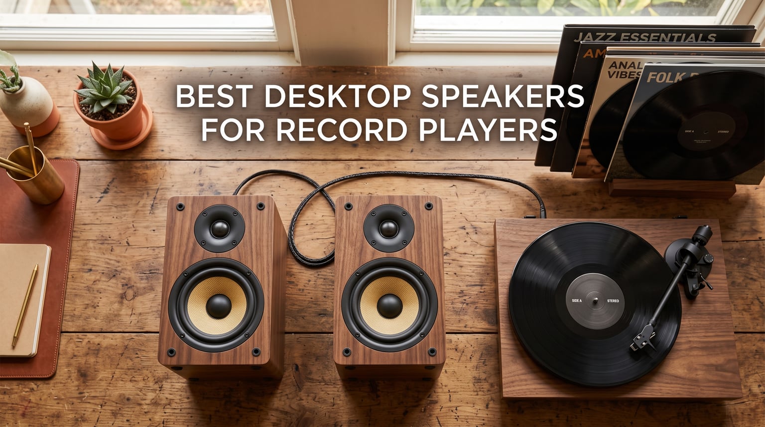 Best desktop speakers for record players