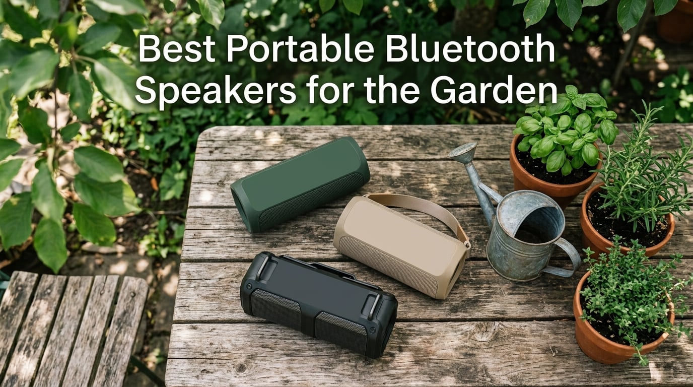 Best portable Bluetooth speakers for the garden