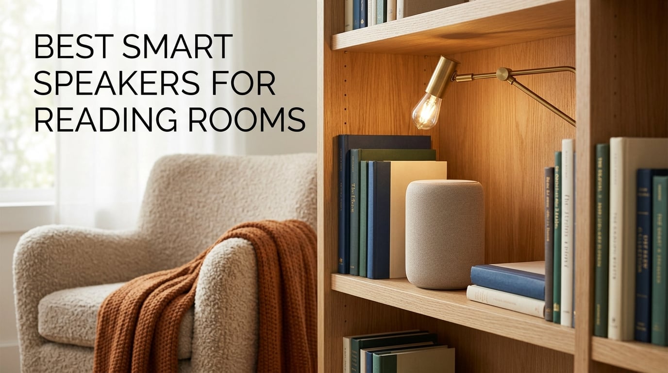 Best smart speakers for reading rooms