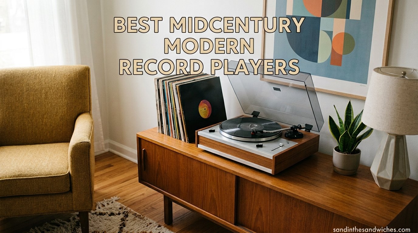 Best midcentury modern record players